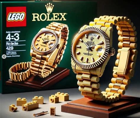 lego rolex gear rack.